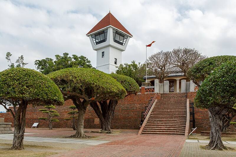 Anping Fort: Cannons at Anping Fort