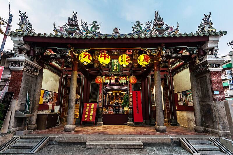 Official Wu Temple: Front of the Official Wu Temple