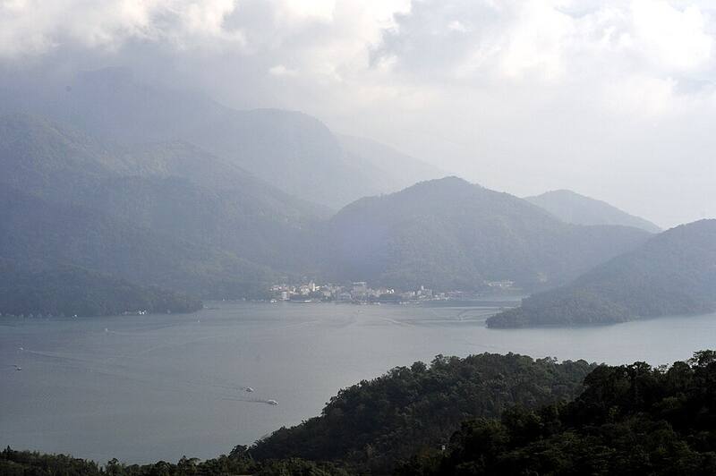 Ita Thao: Looking across Sun Moon Lake from Ita Thao