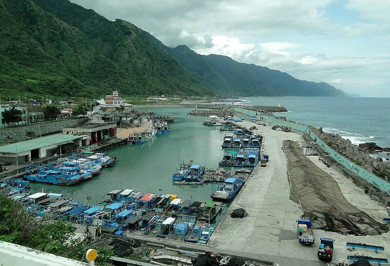 Shitiping: The fishing harbour at Shitiping