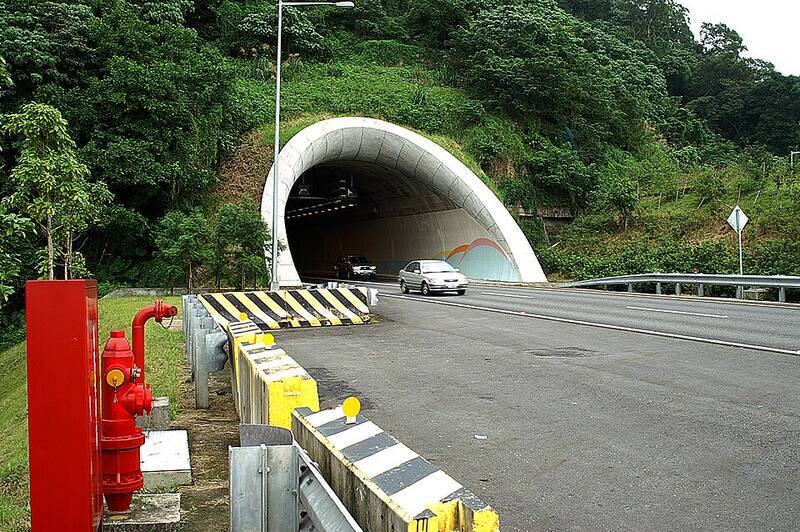 Hsuehshan Tunnel: The Hsuehshan Tunnel exit
